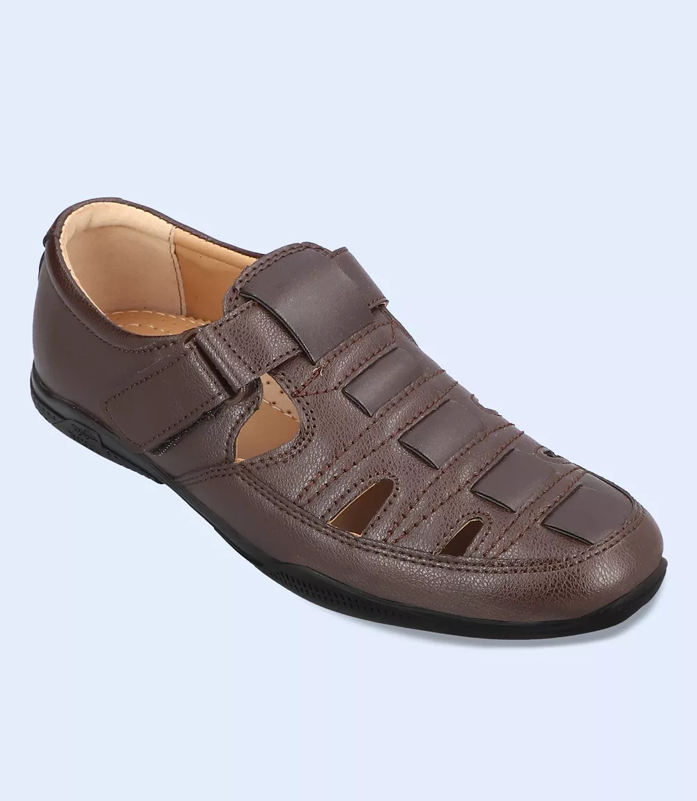 Brown Men Casual Sandal