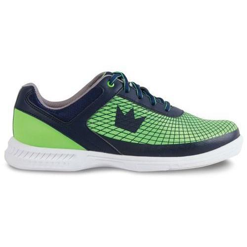 Brunswick Men's Navy Green Bowling Shoes