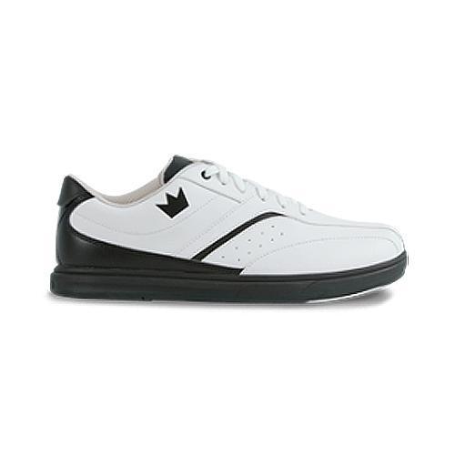 Brunswick Vapor White Black Men's Bowling Shoes