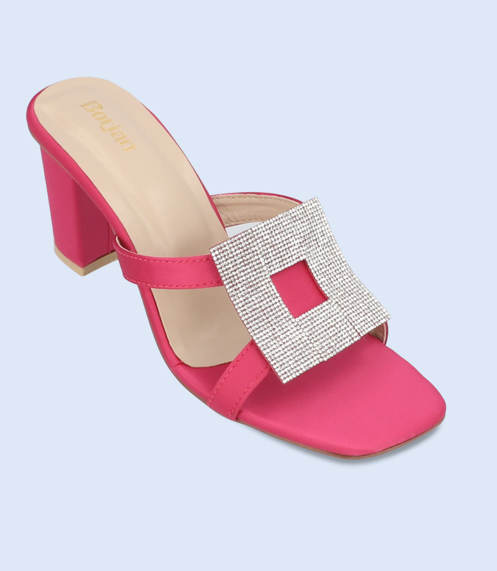 BW9627 FUSHIA Slipper Heel