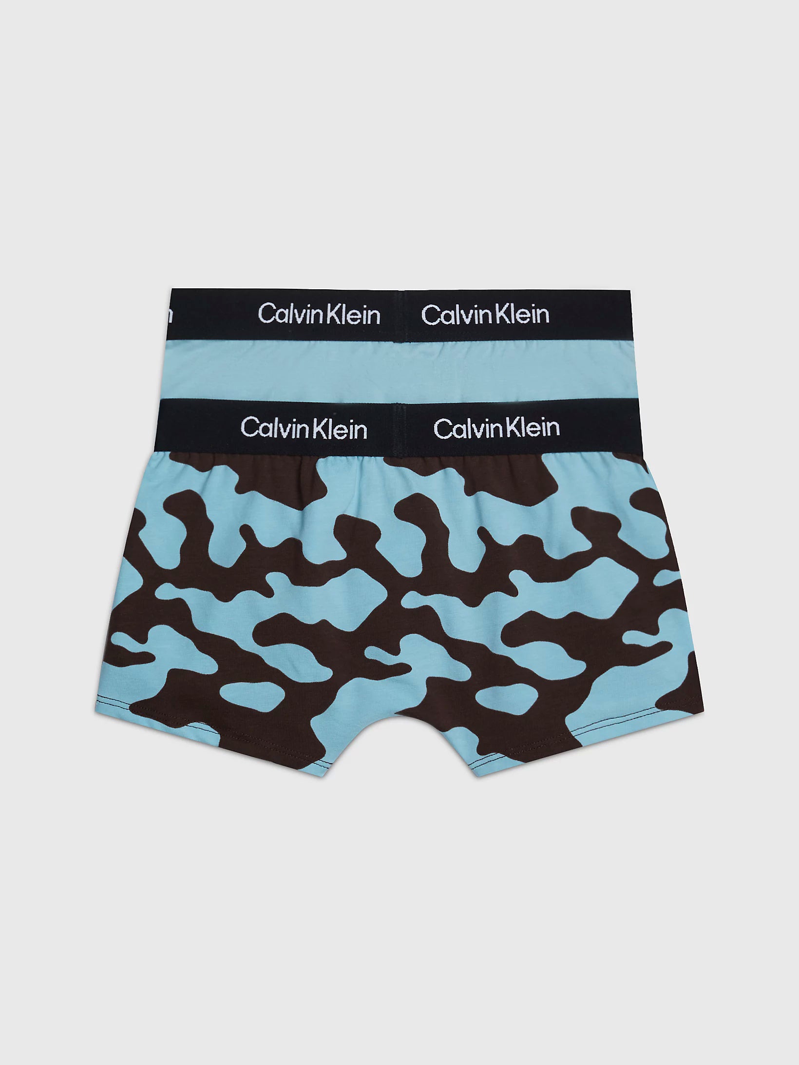 Calvin Klein Boys CK Monogram Boxer Trunks - 2 Pack - Buy Now