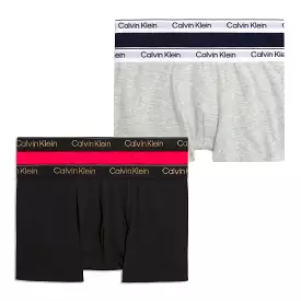 Calvin Klein Boys Modern Cotton Boxer Trunks 2-Pack