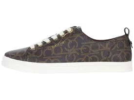 Calvin Klein lace-up casual sneakers - Michaela Brown multi fashion flats