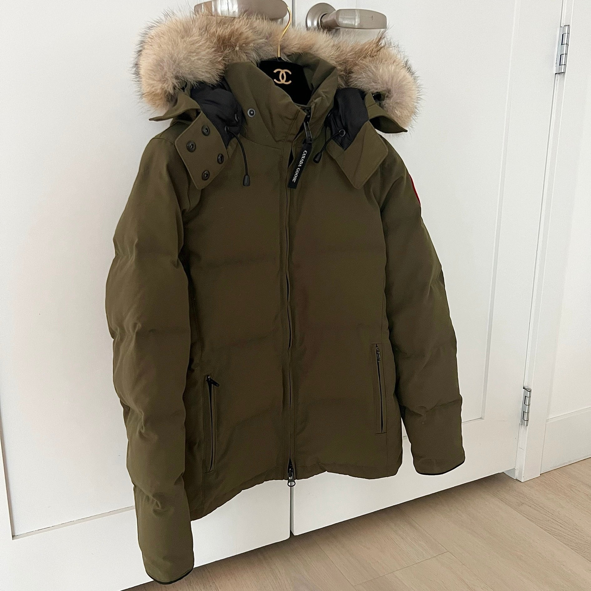 Canada Goose Chelsea Parka, Heritage Military Green, XS, 3804L