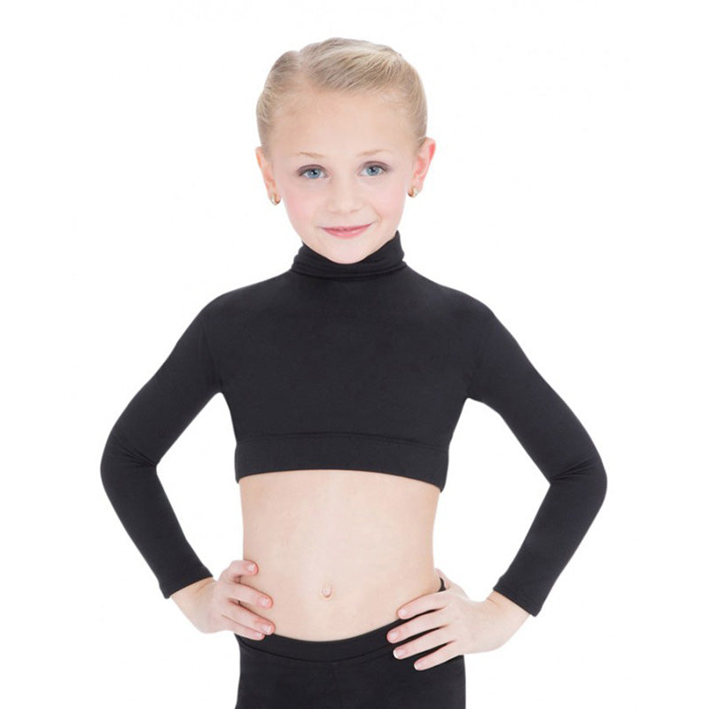 Capezio Kids Turtleneck Long-Sleeve Top