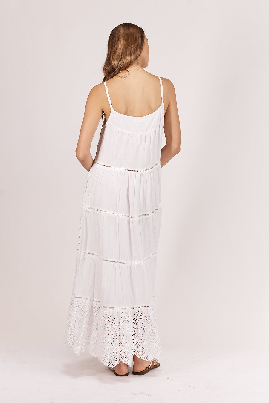 Carley Maxi Dress, White