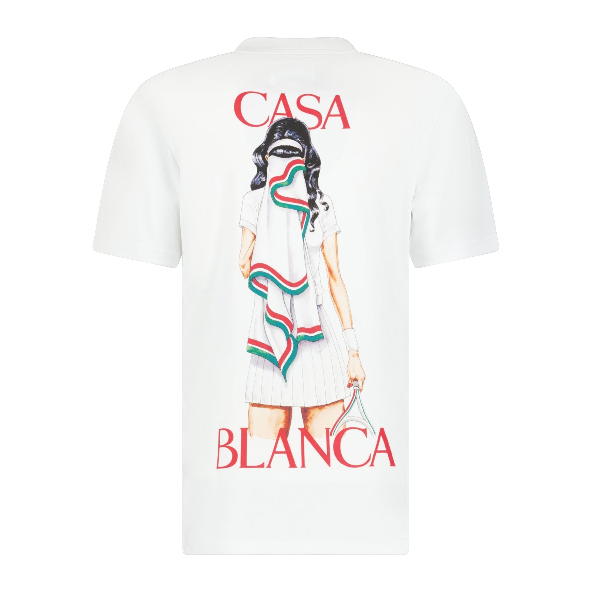 Casablanca tennis girl shirt white