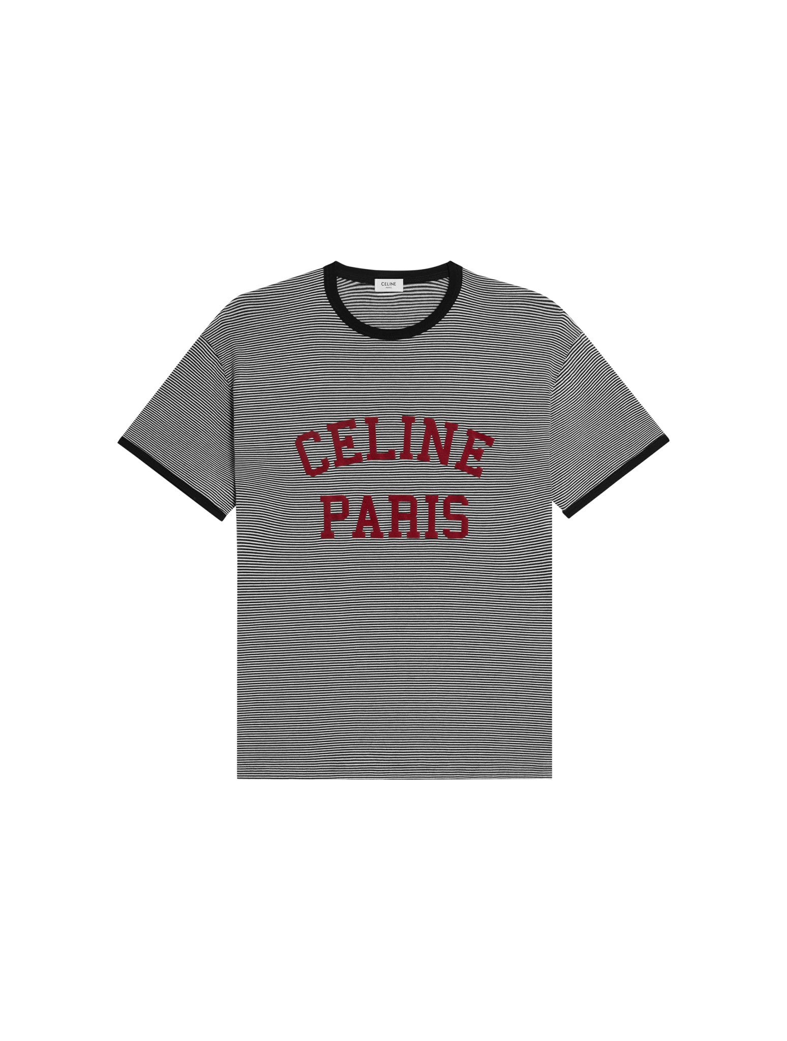 Celine Paris T-Shirt, Loose Fit, Cotton Jersey - Shop Now