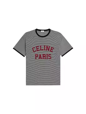 Celine Paris T-Shirt, Loose Fit, Cotton Jersey - Shop Now