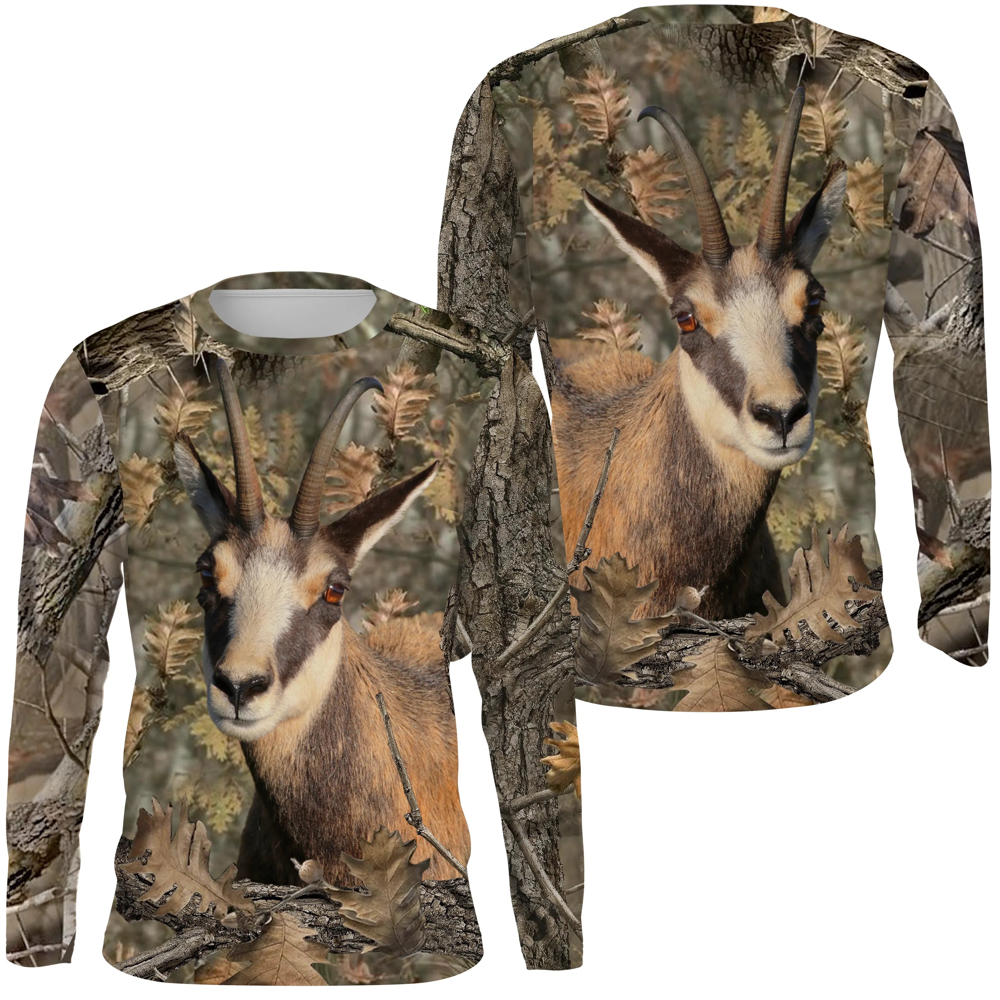 Chamois Stalking Hunting Shirt - CTS24052226, Camouflage Hunting Clothing