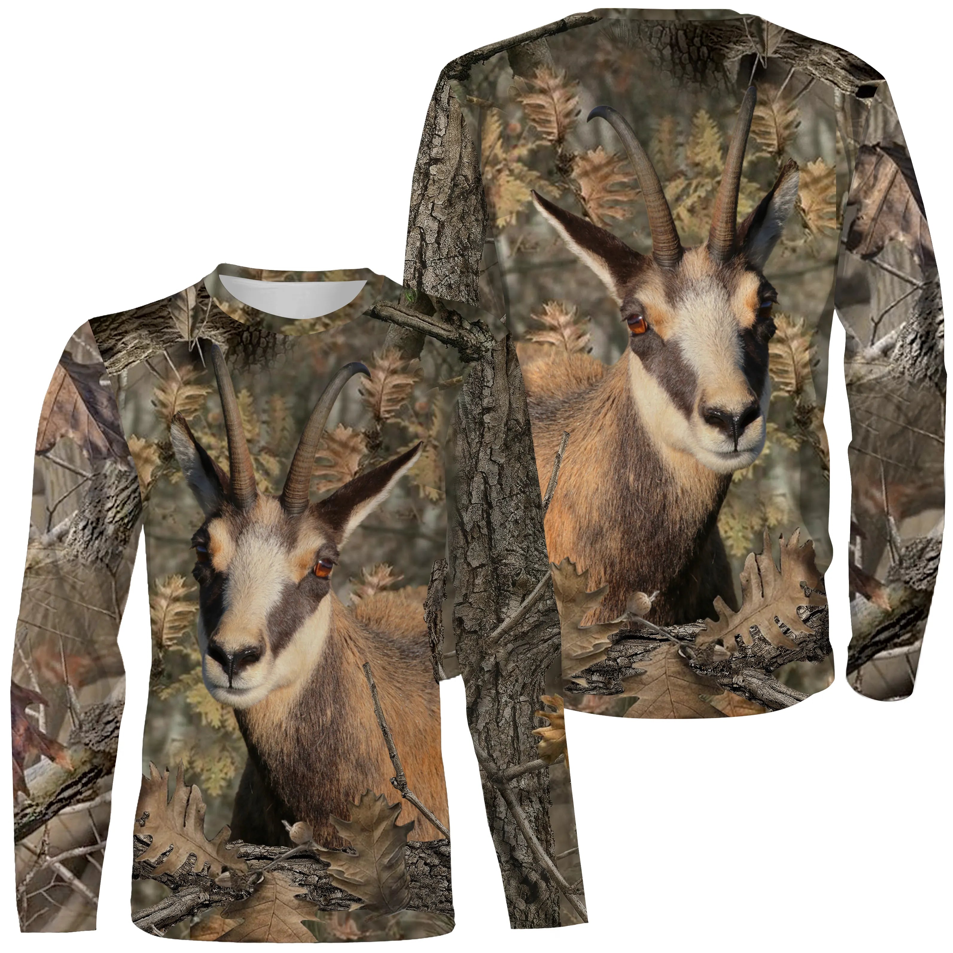 Chamois Stalking Hunting Shirt - CTS24052226, Camouflage Hunting Clothing