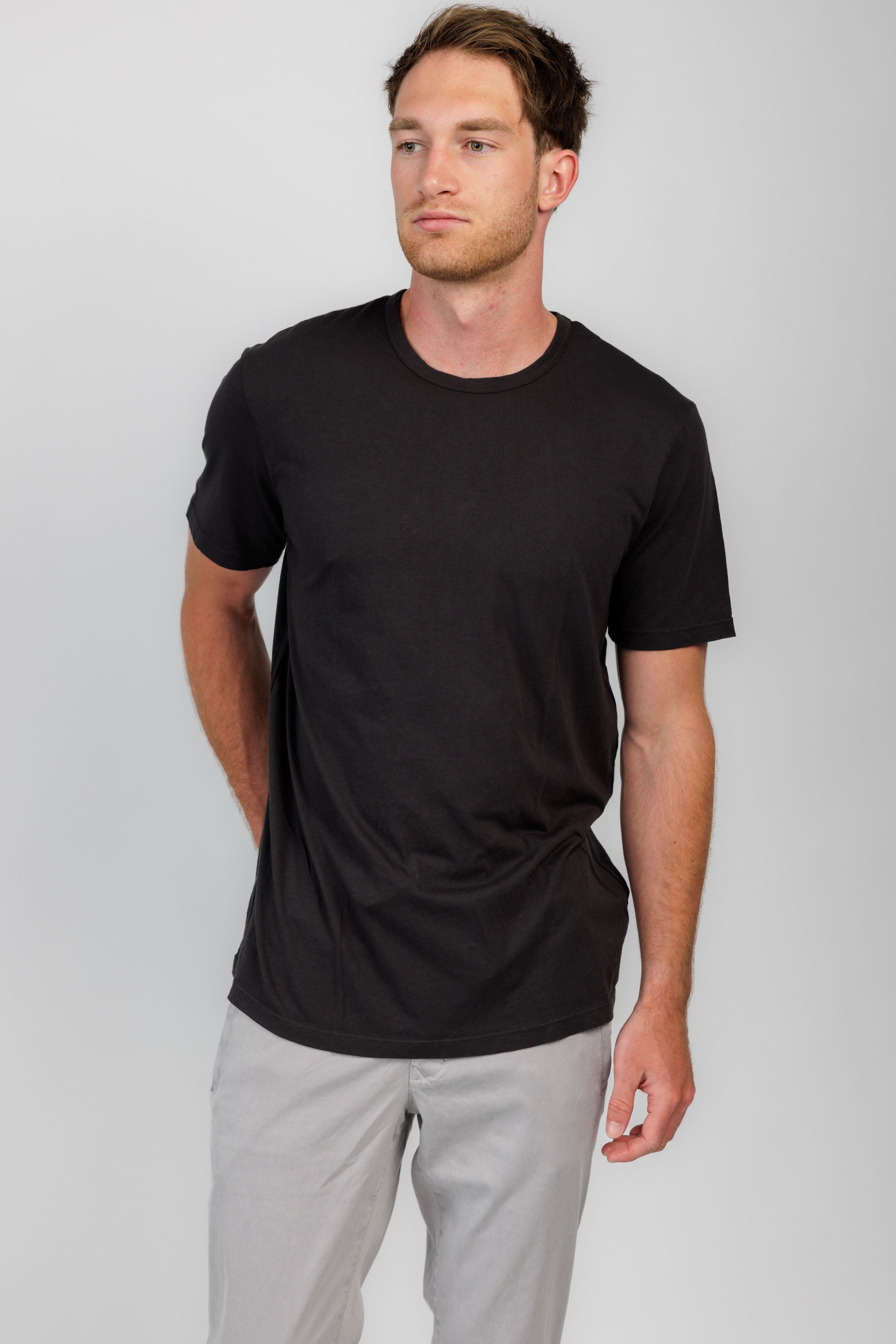 Charcoal Classic Crewneck T-Shirt