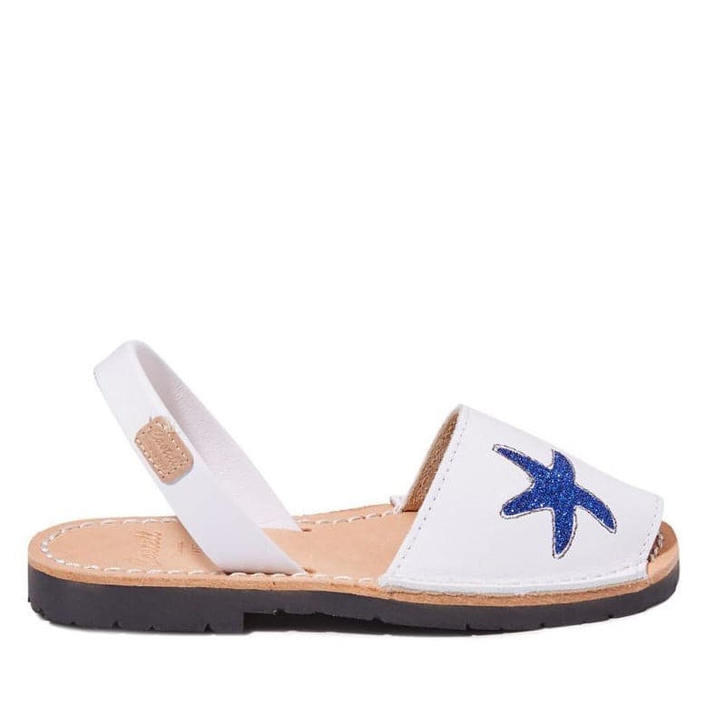 Children's Leather Menorcan Sandals - Open Toe - Iker 1929