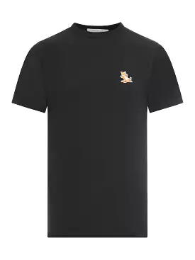 Chillax Fox Patch T-Shirt