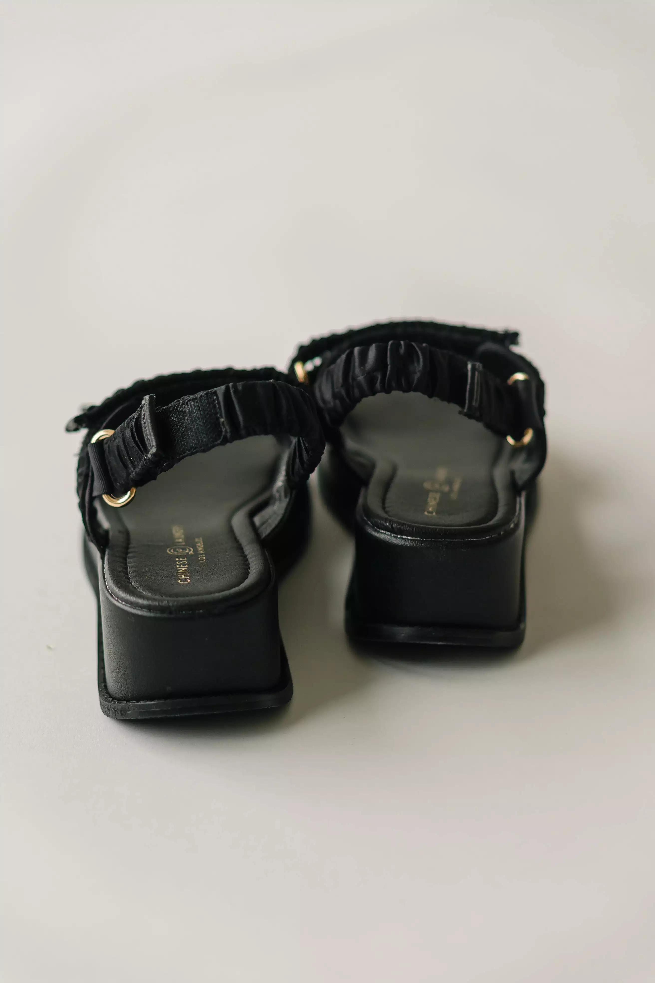 Chinese Laundry Black Cashy Casual Sandal