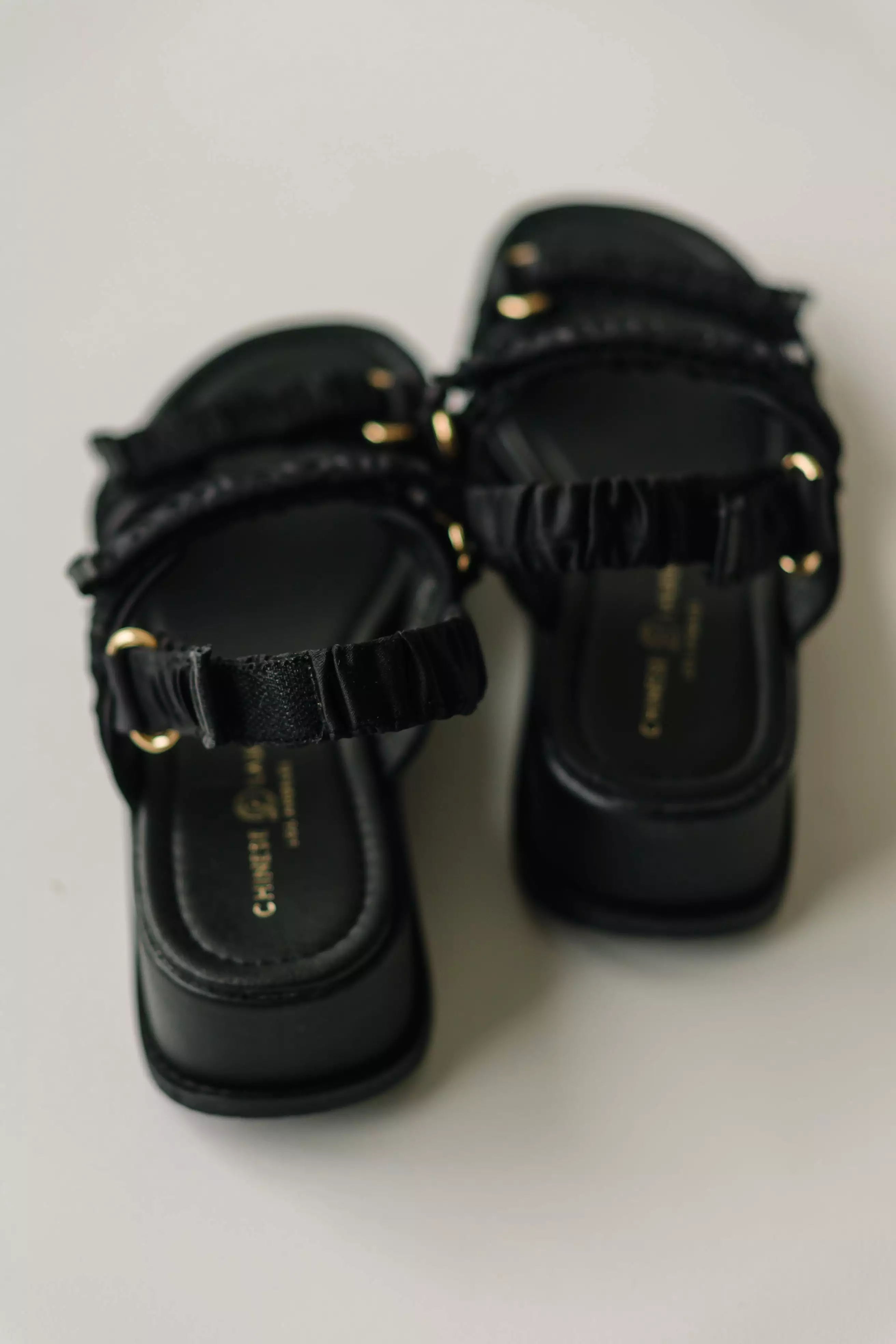 Chinese Laundry Black Cashy Casual Sandal