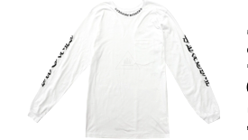 Chrome Hearts White Longsleeve T-Shirt Collar