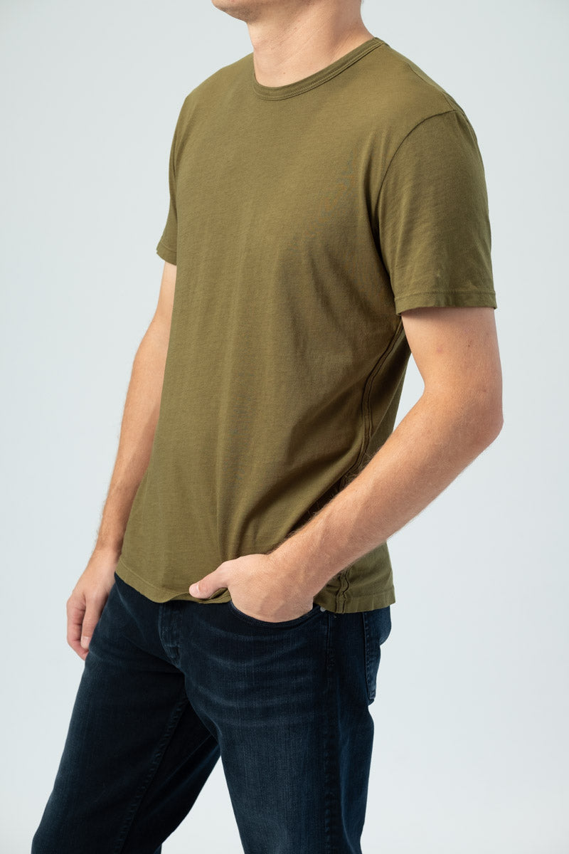 Classic Crewneck T-Shirt - Moss