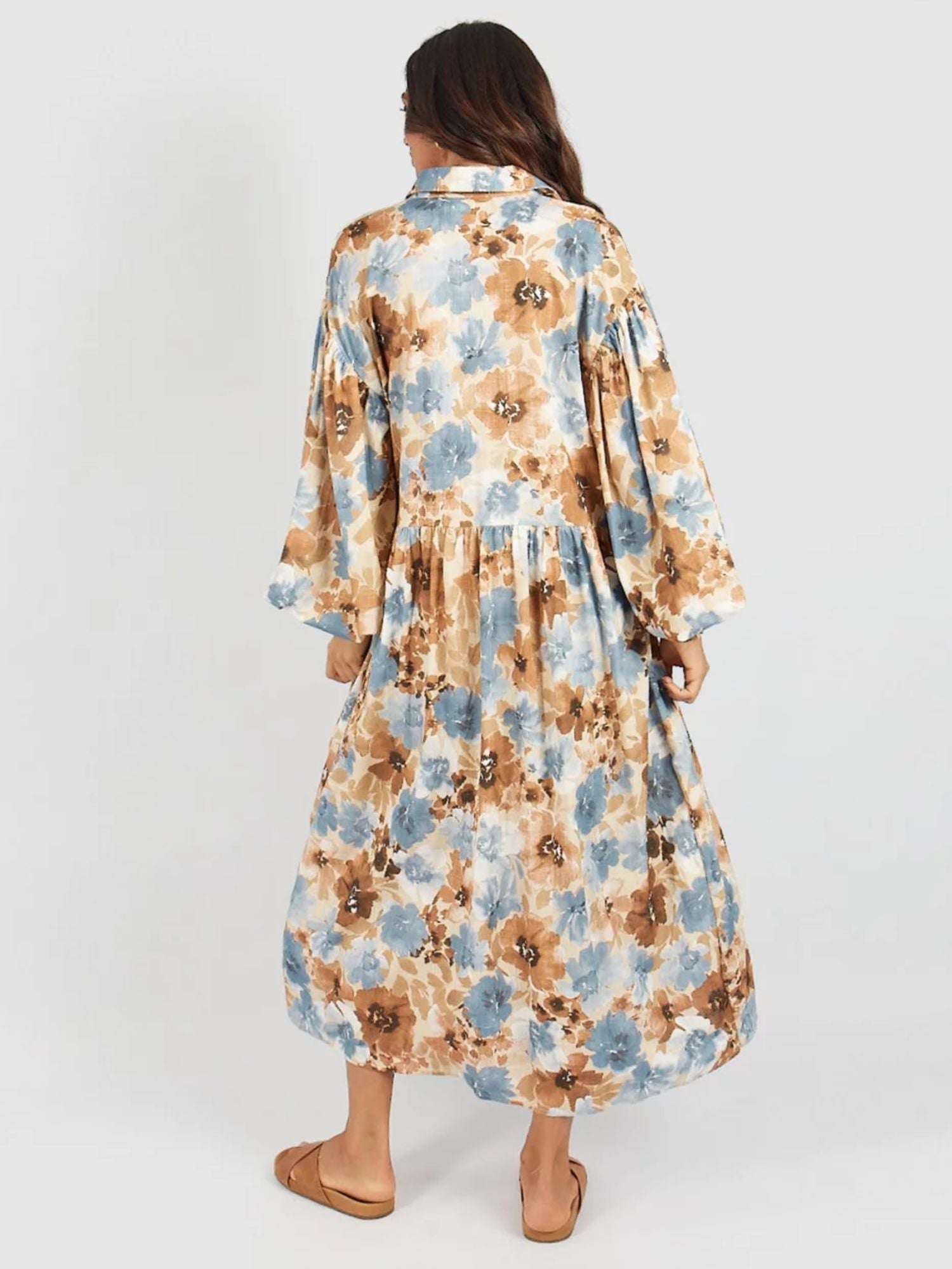 Clover Maxi Dress, Poppy Floral, Buy Online