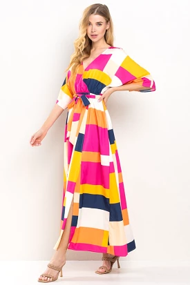 Colorful Maxi Dress