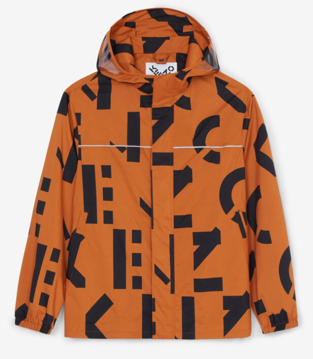 Deep orange monogram parka: Buy now!