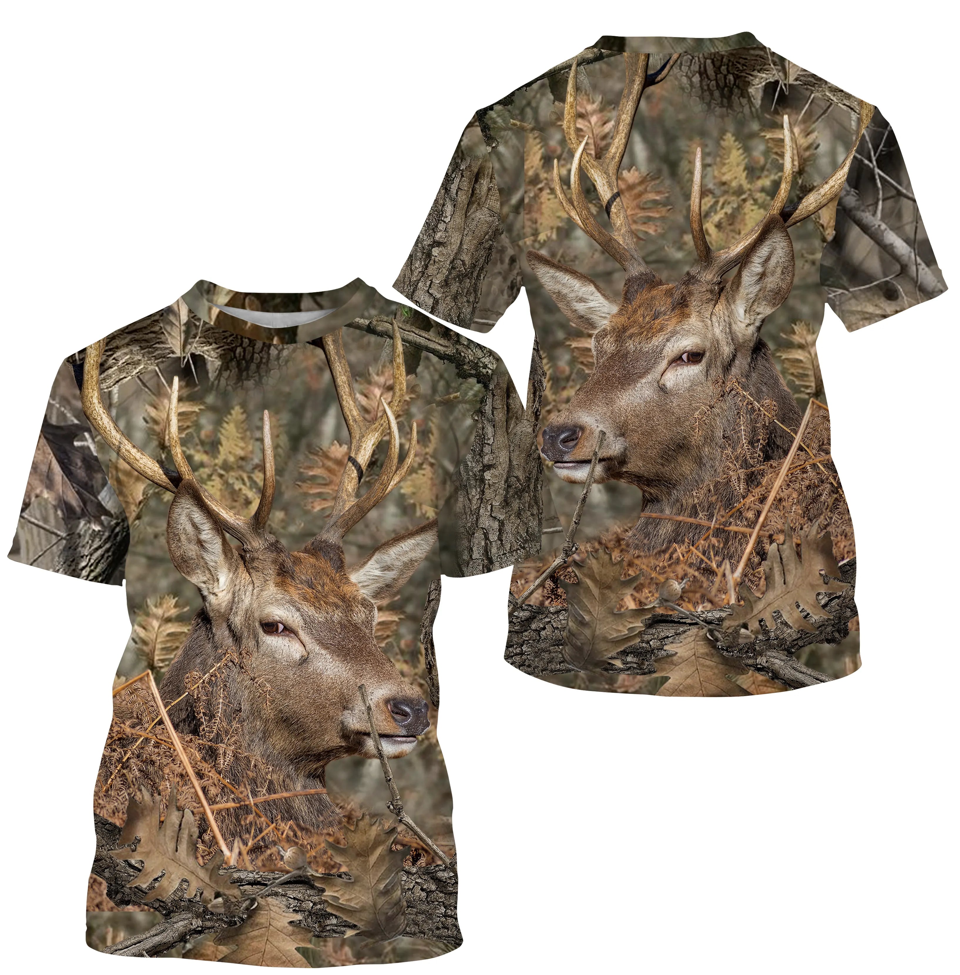 Deer Hunting, Hunter T-shirt, Camouflage Hunting Clothes - CTS24052224