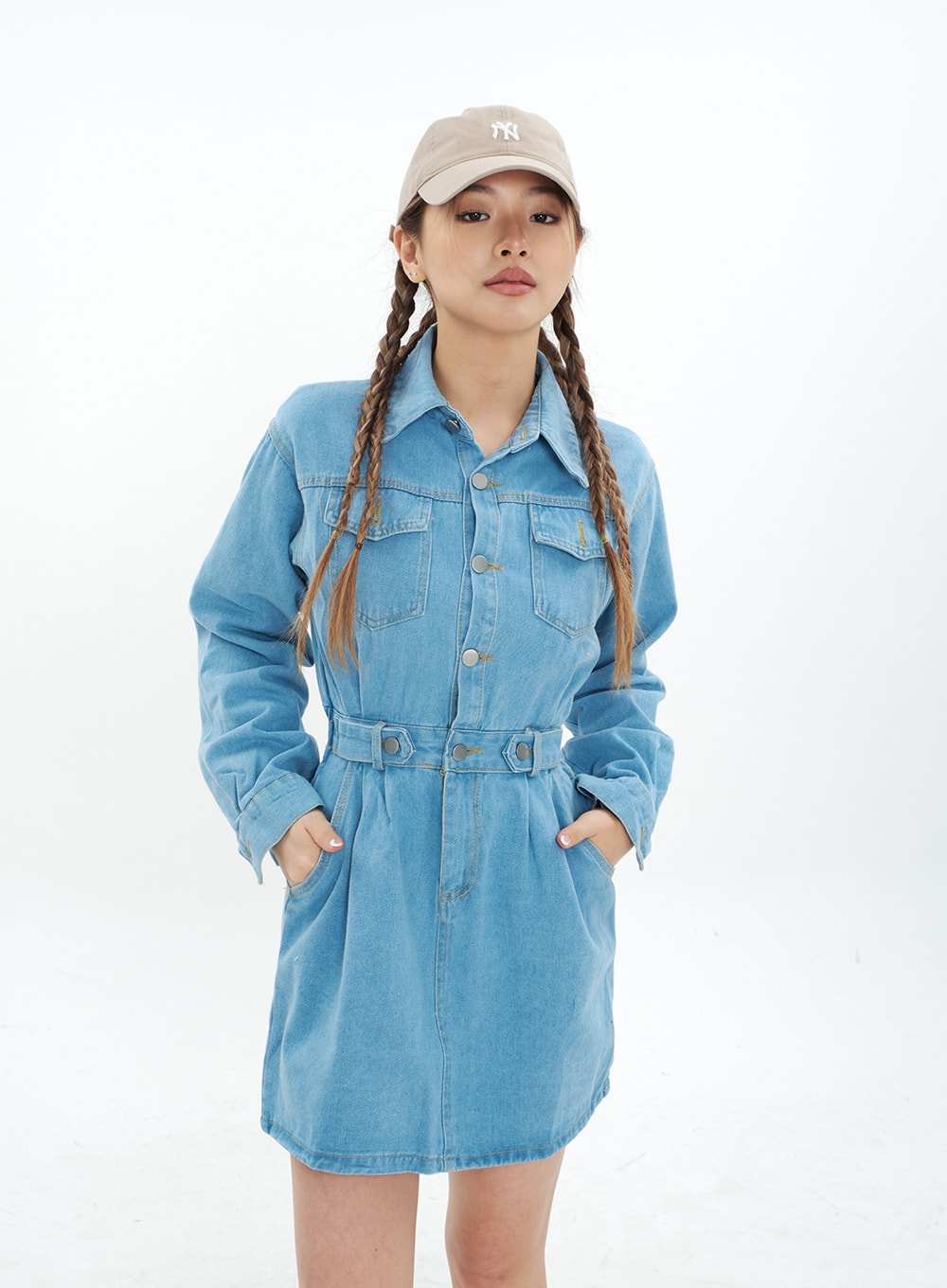 Denim Mini Dress - CM22