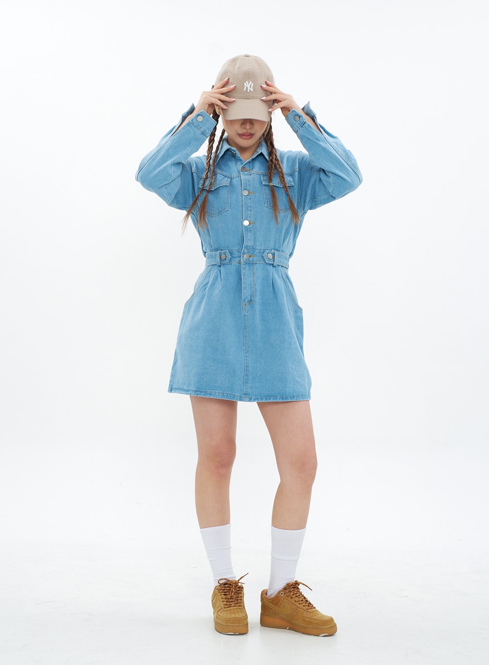 Denim Mini Dress - CM22