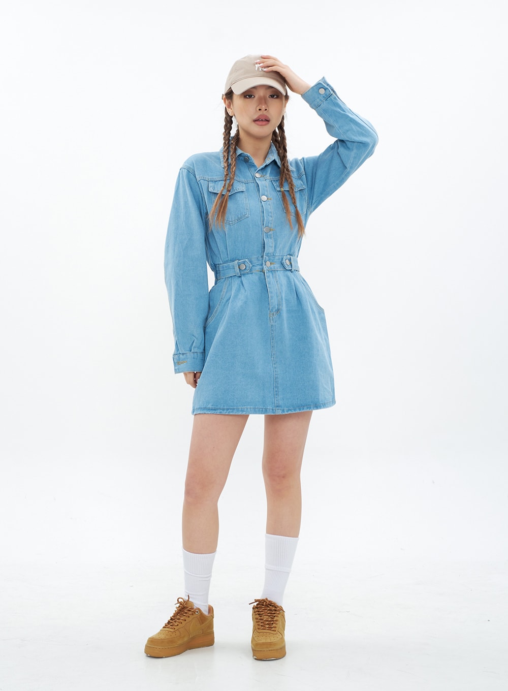 Denim Mini Dress - CM22