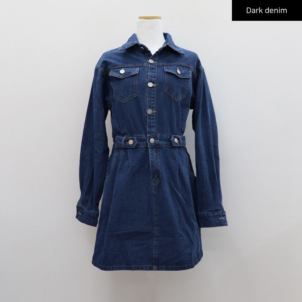 Denim Mini Dress - CM22