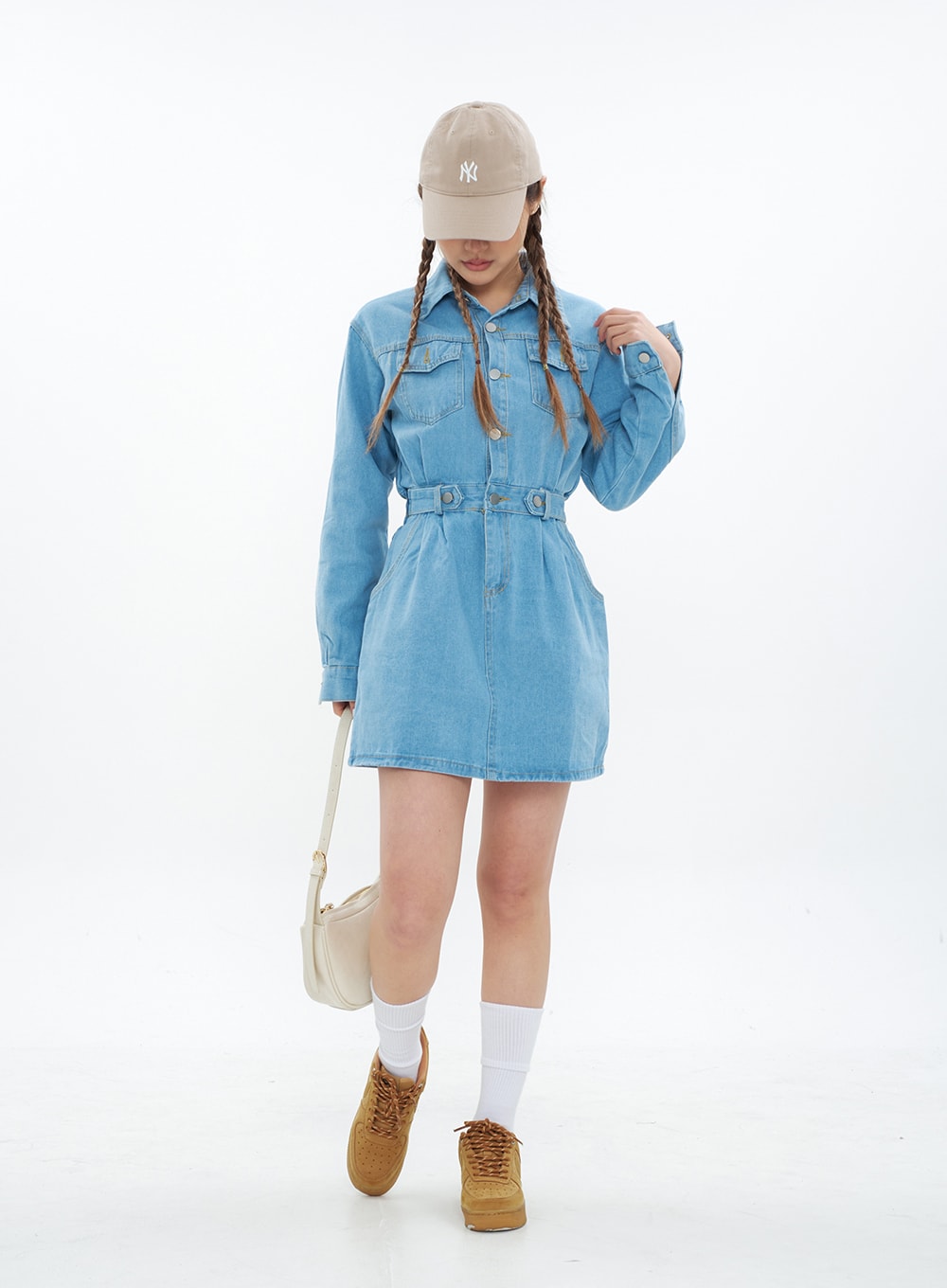 Denim Mini Dress - CM22