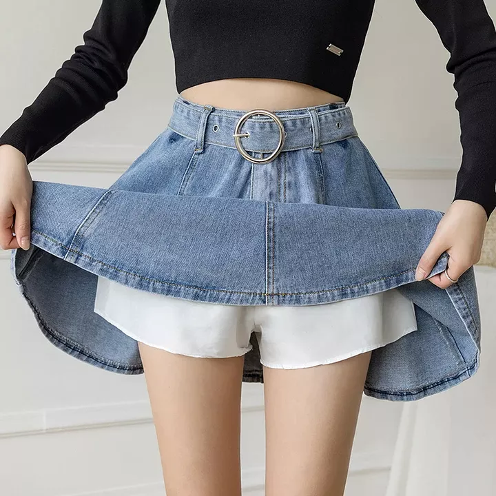 Denim Skirt AD210021 Top Choice