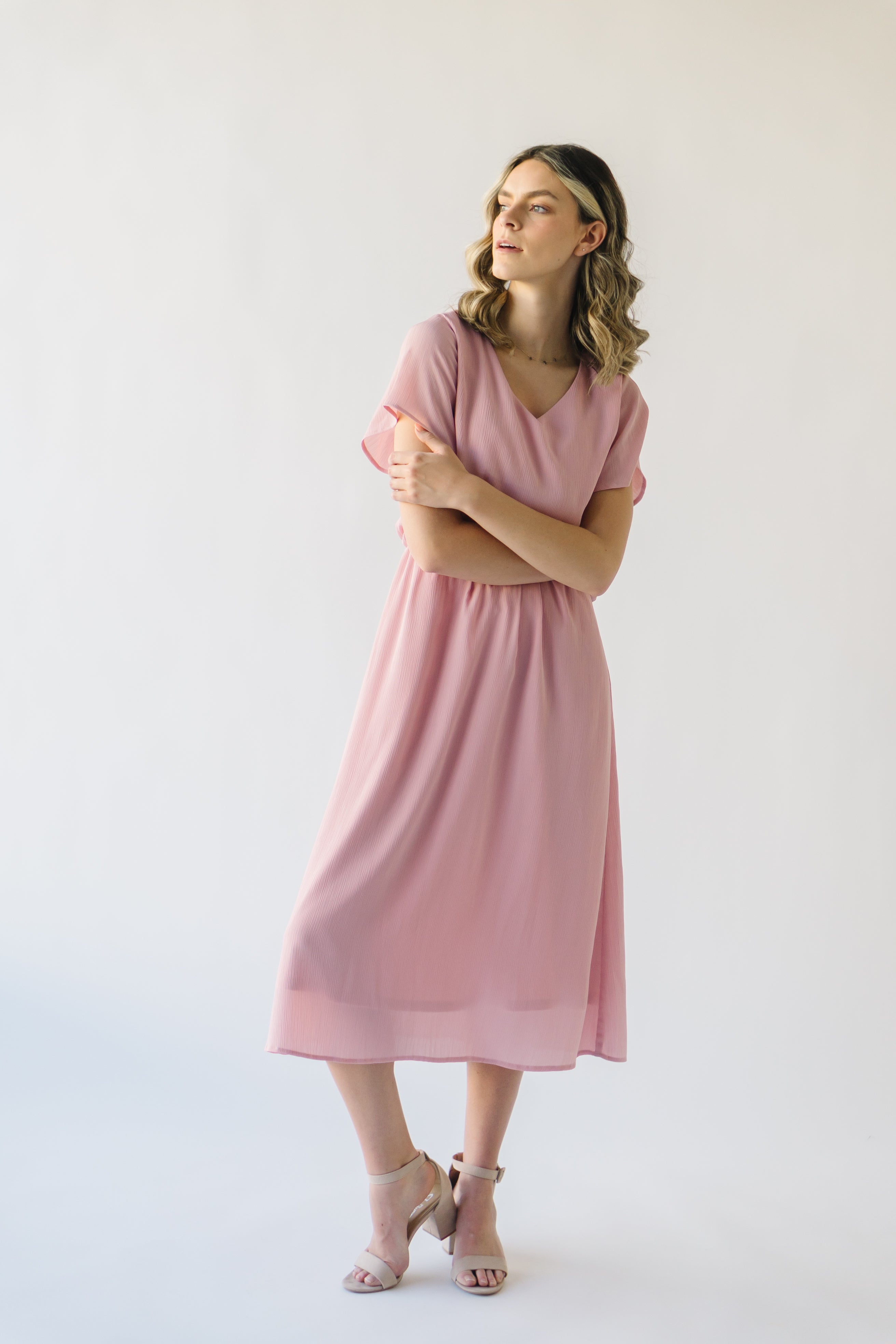 Derby Dress - Blush - Stylish and Elegant - Limited Stock. Shop Now!