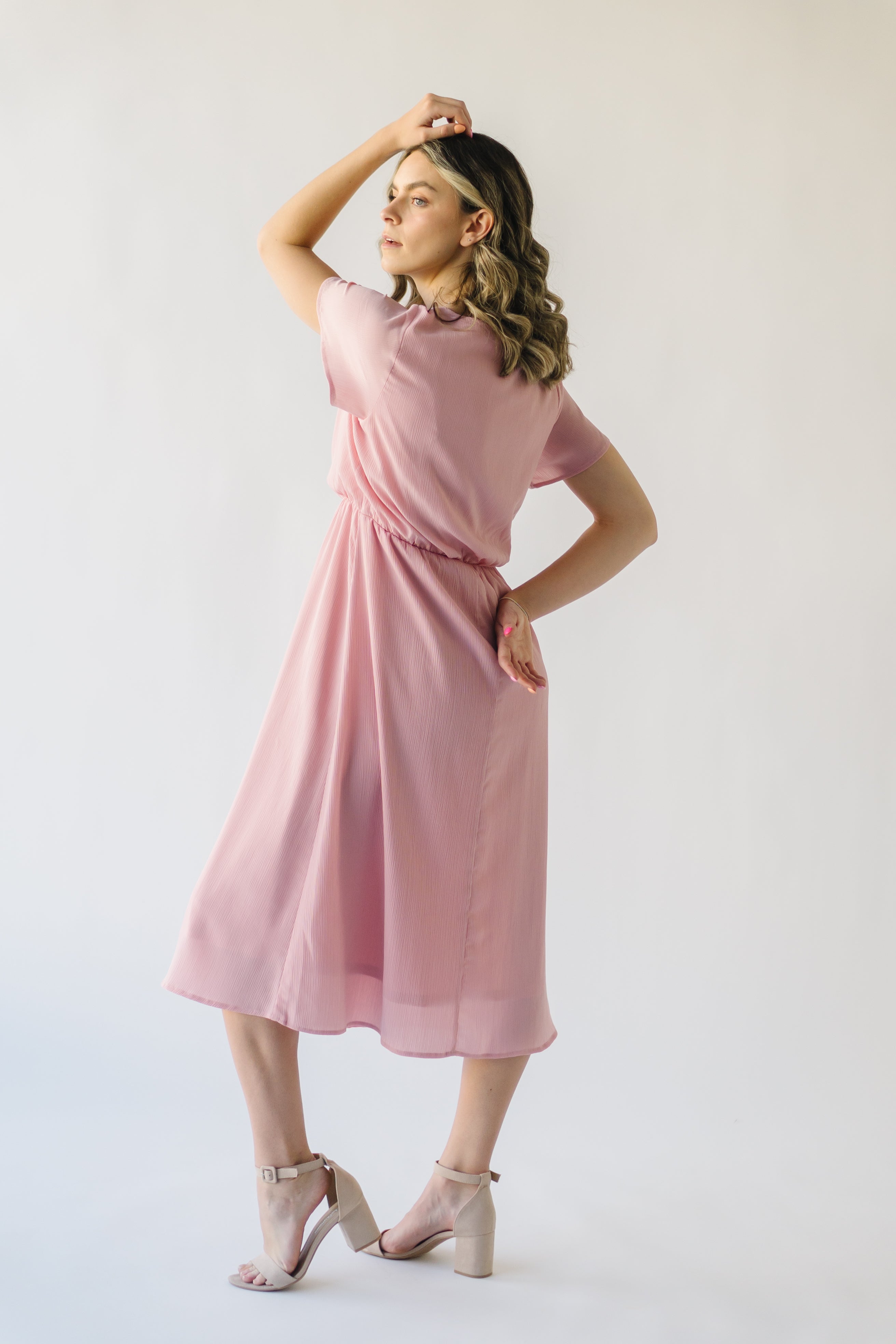 Derby Dress - Blush - Stylish and Elegant - Limited Stock. Shop Now!