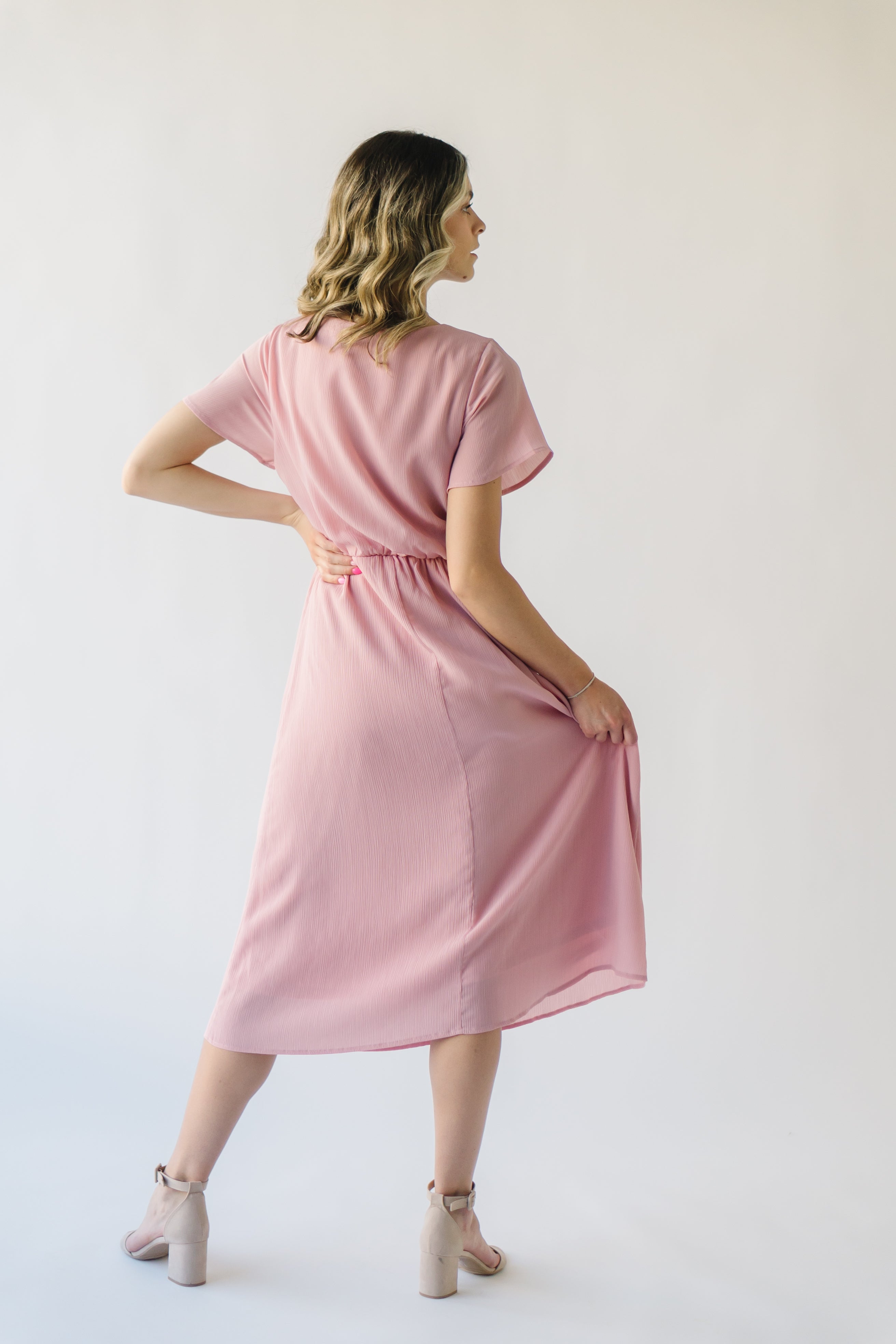 Derby Dress - Blush - Stylish and Elegant - Limited Stock. Shop Now!