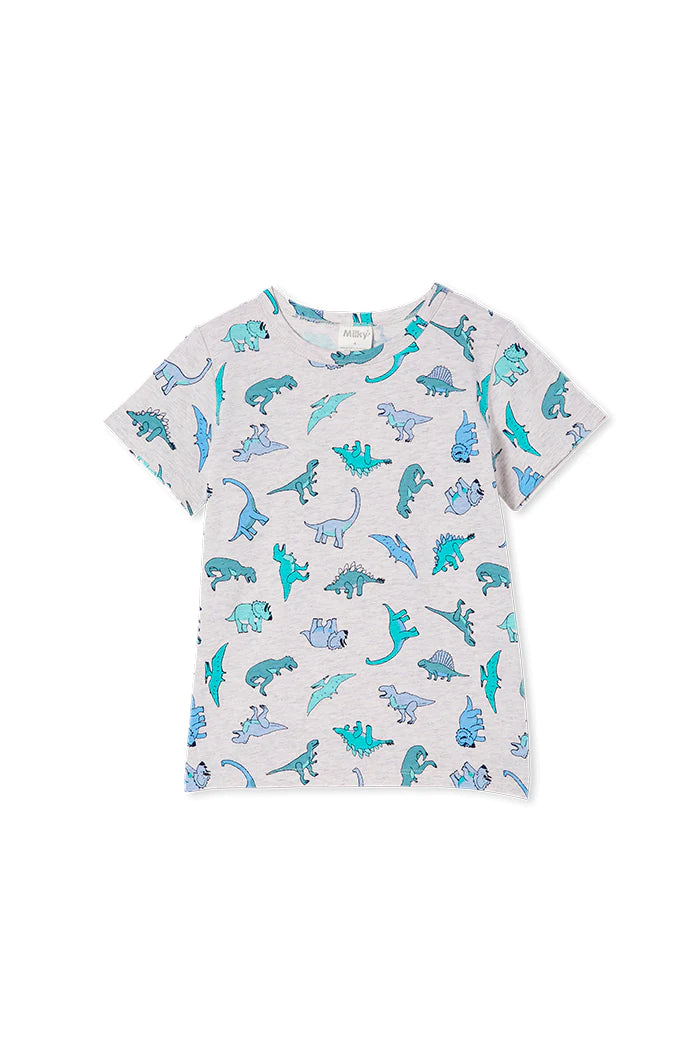 Dinosaur T-Shirt with Milky Print