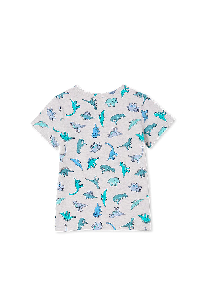 Dinosaur T-Shirt with Milky Print