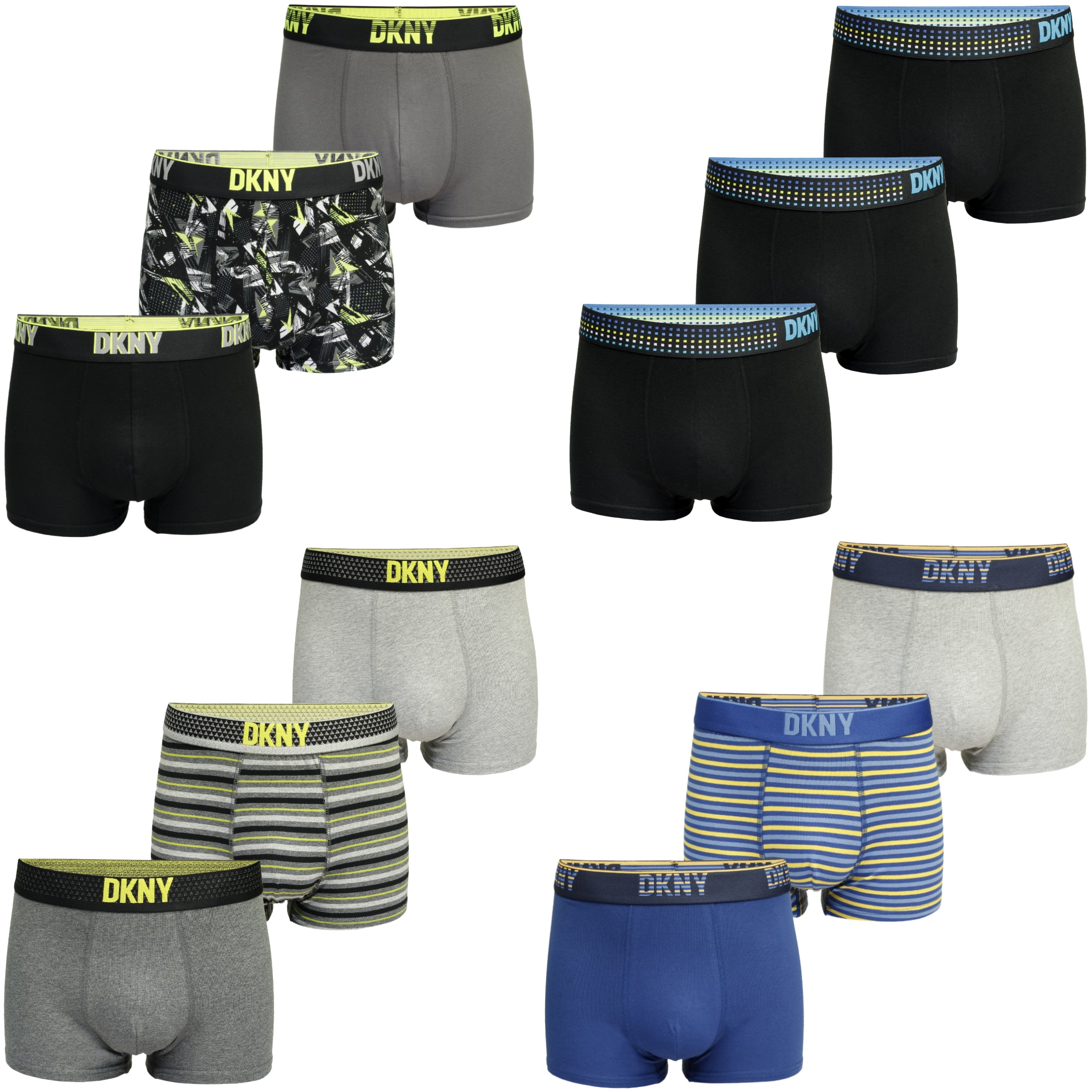 DKNY Men's Boxer Trunks - Mainline Collection (3-Pack)