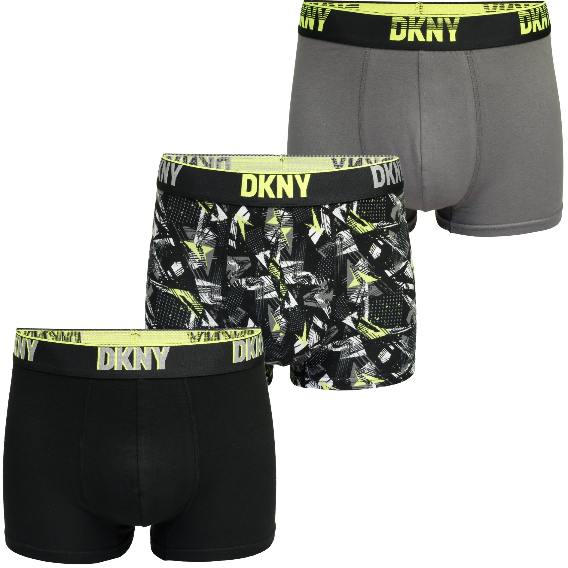 DKNY Men's Boxer Trunks - Mainline Collection (3-Pack)