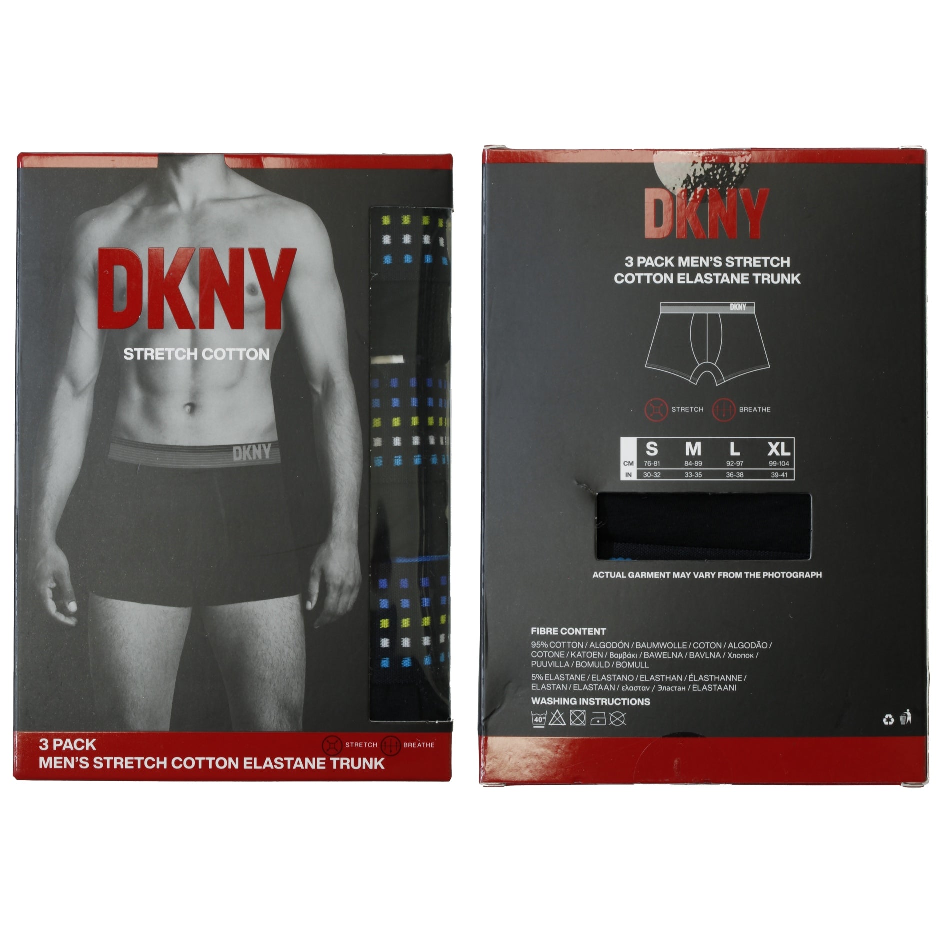 DKNY Men's Boxer Trunks - Mainline Collection (3-Pack)