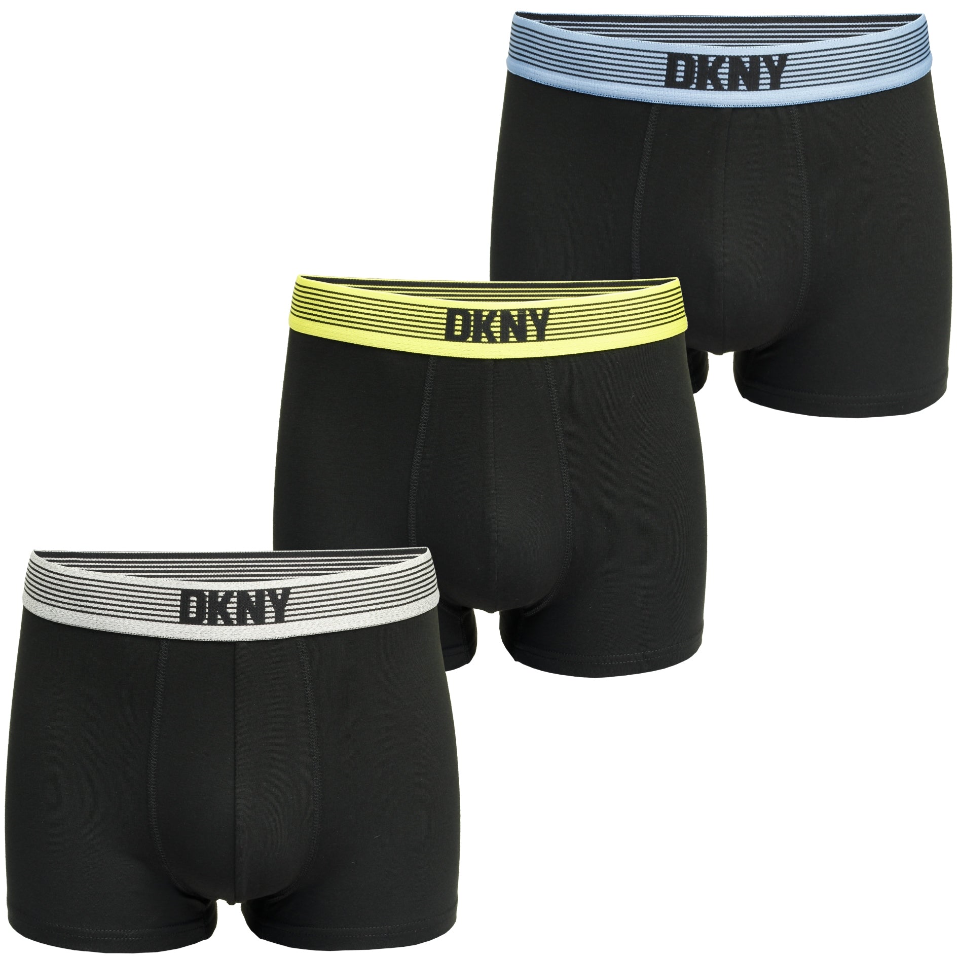 DKNY Premium Supersoft Modal Cotton Boxer Trunks (3-Pack)