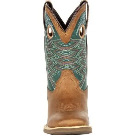 Durango Lil Rebel Pro Little Kids Teal Western Boot