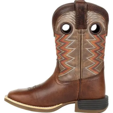 Durango Lil Rebel Pro Little Kids Tiger Eye Western Boot