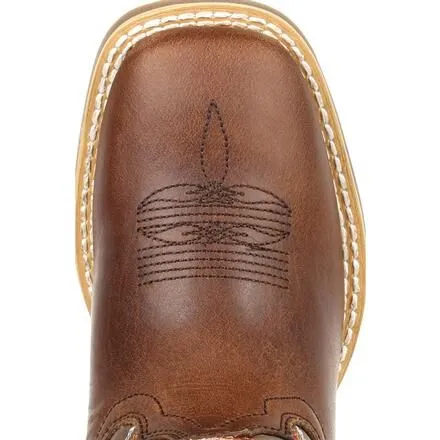 Durango Lil Rebel Pro Little Kids Tiger Eye Western Boot