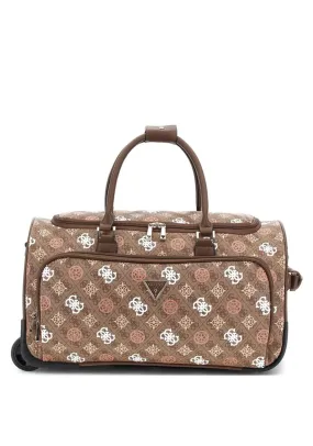 Eliette logo wheeled weekender bag