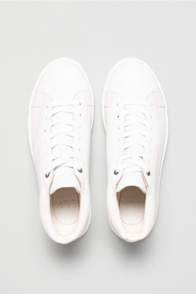 Elk Label Kali High Top Sneakers White