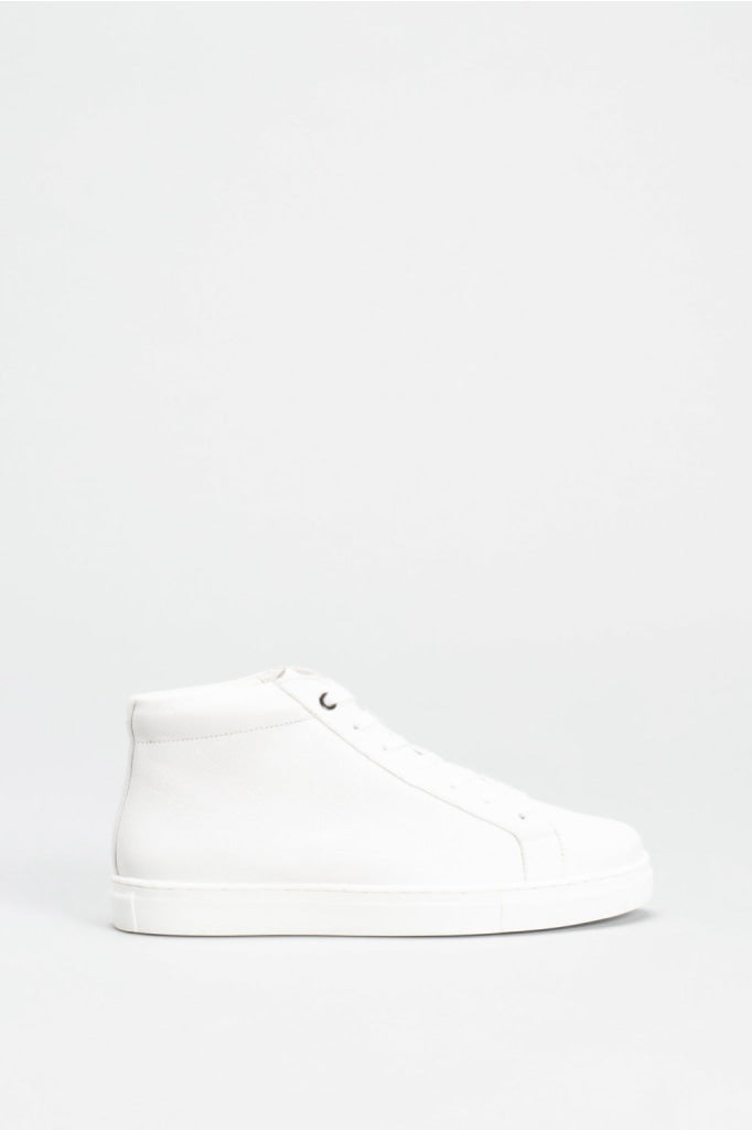 Elk Label Kali High Top Sneakers White