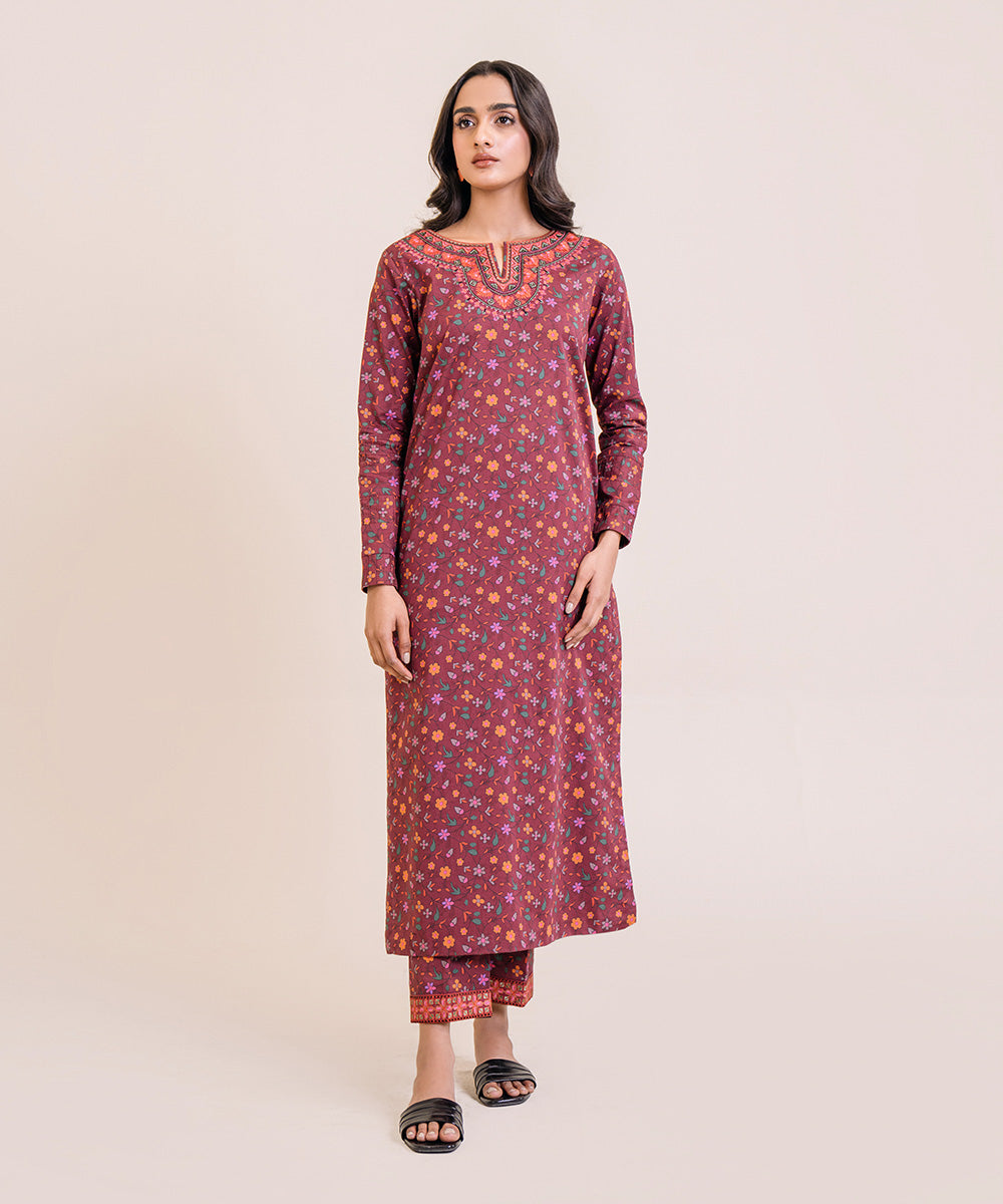 Embroidered 2 Piece Lawn Suit