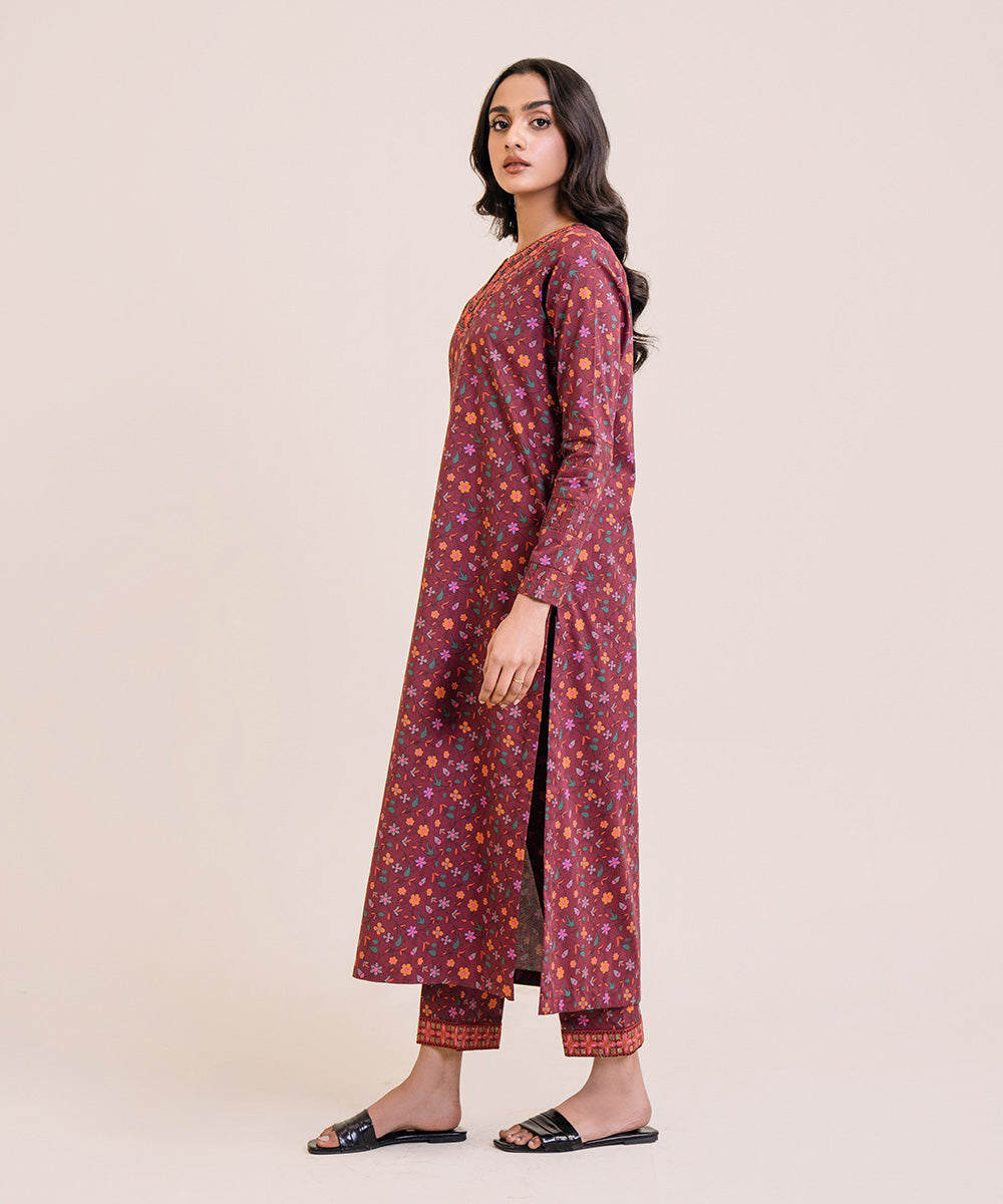 Embroidered 2 Piece Lawn Suit