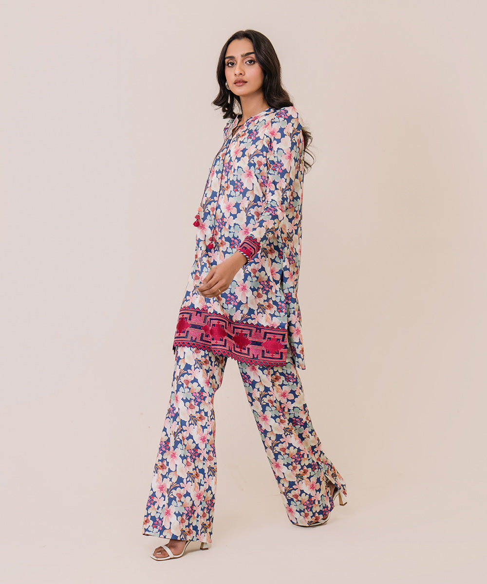 Embroidered Lawn Suit - 2 Piece